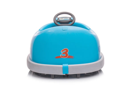 Electric Ride-On Car for Kids Ages 1-6 with Dual 12V Motors and Pushrod Steering