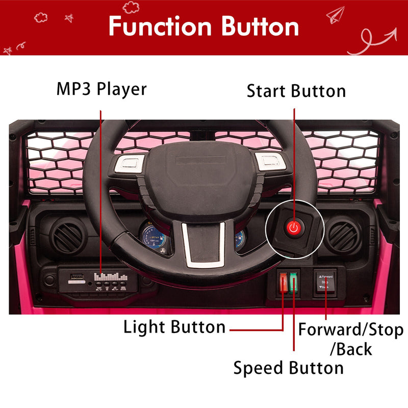 Electric Ride-On Car for Kids Ages 3-8: The Perfect Toy Truck for Young Drivers!