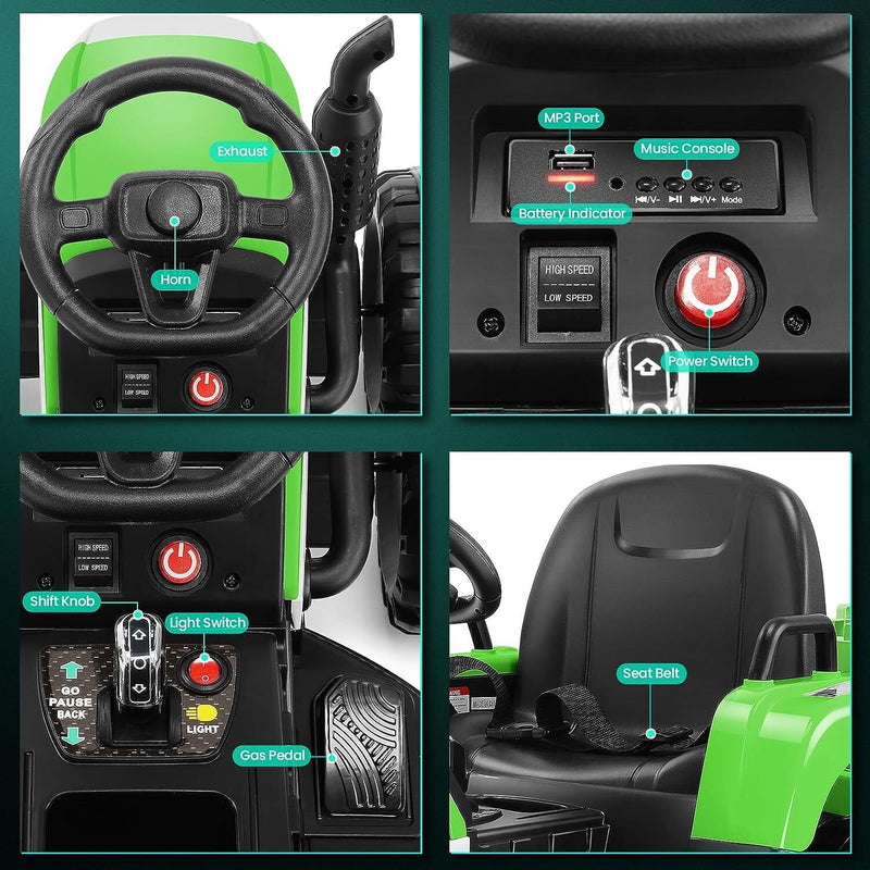 Electric Ride-On Car for Kids: Lamborghini & Mercedes Benz G500 Models