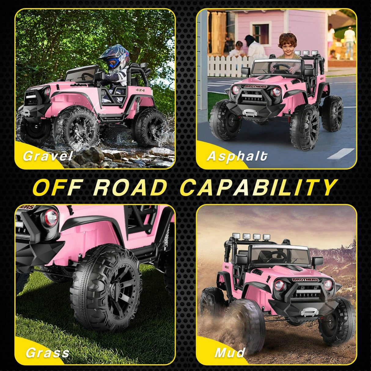 12V Electric Ride-On Car for Kids - Lamborghini & Mercedes Benz G500 Models