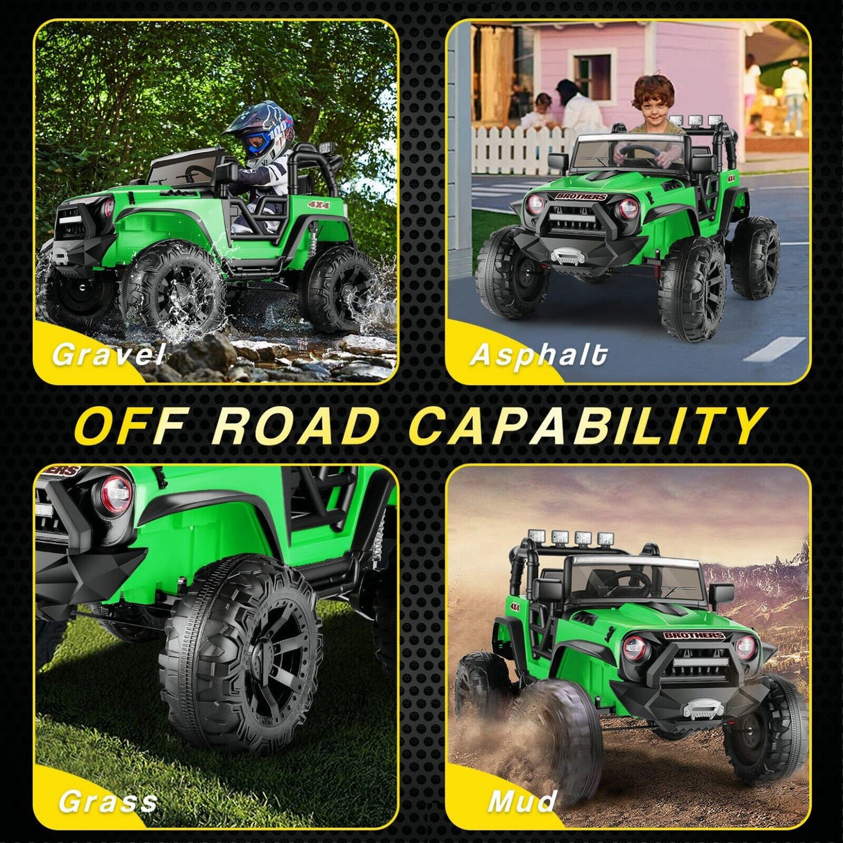 12V Electric Ride-On Car for Kids - Lamborghini & Mercedes Benz G500 Models