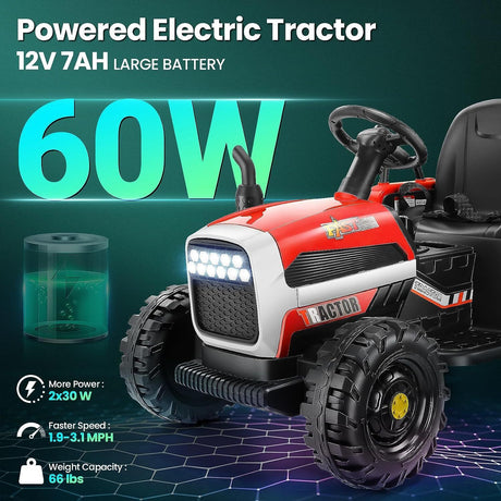 12V Electric Ride-On Car for Kids - Lamborghini & Mercedes Benz G500 Models