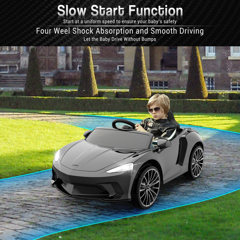 12V Licensed McLaren Battery Powered 2 Speed Sports Car Toy for Kids