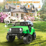Electric Ride-On Car for Kids with 3 Speeds and Parental Remote Control - 12V LED Lights