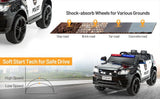 Electric Ride On Car for Kids with 3 Speeds, Lights, Music & Remote Control - 12V
