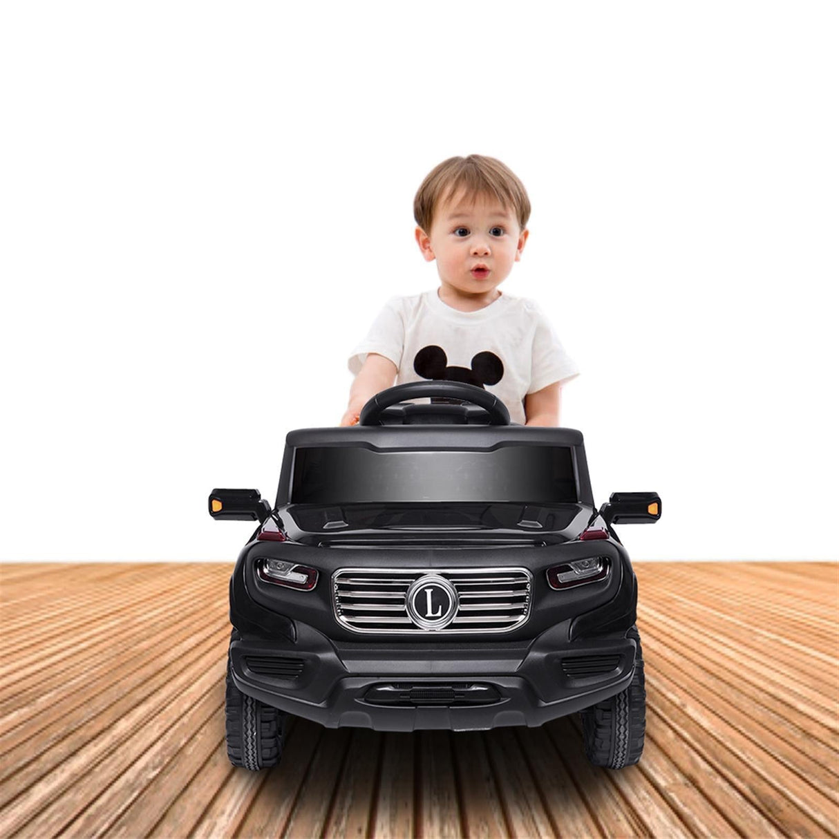 Electric Ride-On Car for Kids with Adjustable Seat and Remote Control - 4 Wheel Power Toy