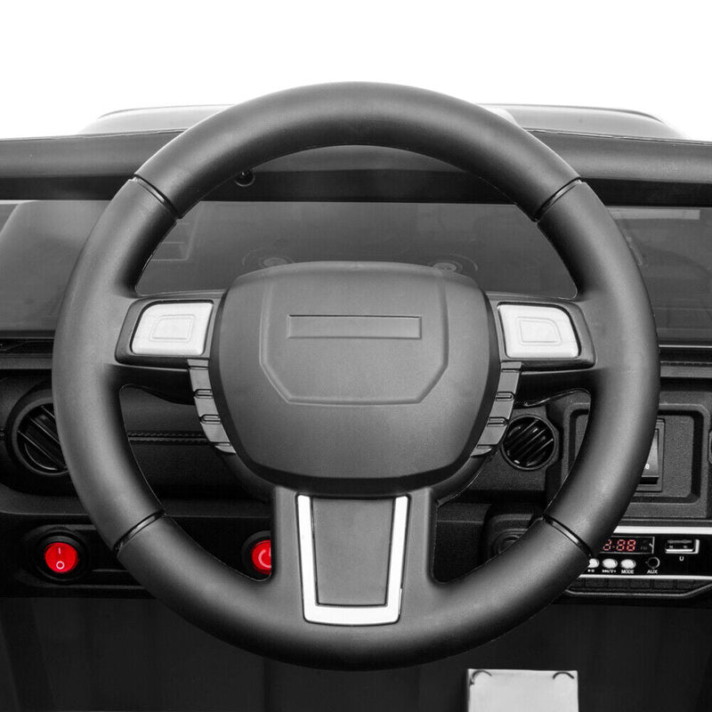 Electric Ride-On Car for Kids with Dual Drive and Remote Control