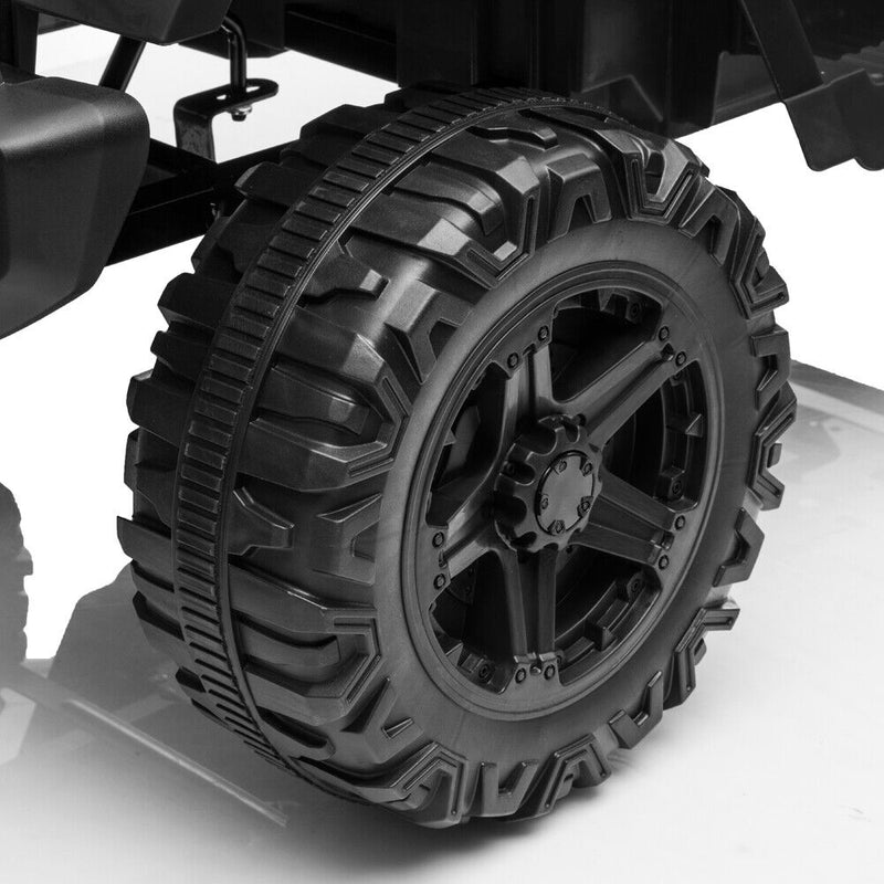 Electric Ride-On Car for Kids with Dual Drive and Remote Control