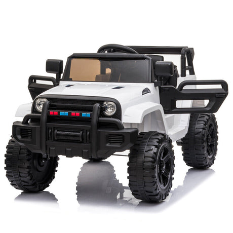 Electric Ride-On Car for Kids with Dual Drive and Remote Control
