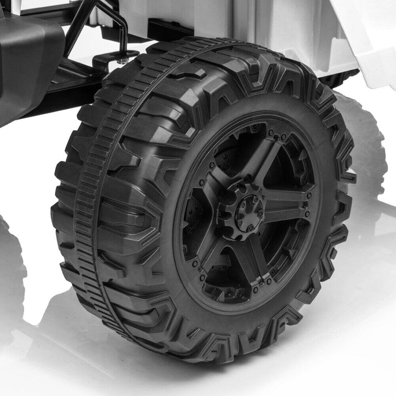 Electric Ride-On Car for Kids with Dual Drive and Remote Control