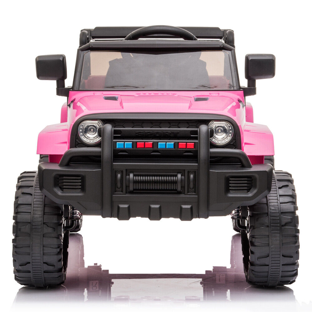 Electric Ride-On Car for Kids with Dual Drive and Remote Control