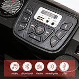 Electric Ride-On Car for Kids with LED Lights, Music, and Remote Control - Perfect Gift for Little Drivers!