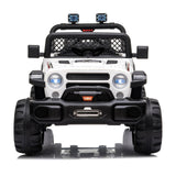 Electric Ride-On Car for Kids with MP3, LED Lights, Remote Control, and Adjustable Seat Belt