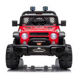 Electric Ride-On Car for Kids with MP3, LED Lights, Remote Control, and Adjustable Seat Belt