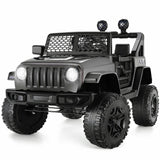 Electric Ride-On Car for Kids with Parental Remote Control - 12V Truck Toy
