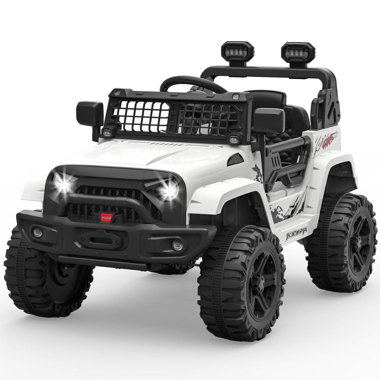 Electric Ride-On Car for Kids with Remote Control and Bluetooth Connectivity