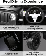 Electric Ride-On Jeep Car for Kids with Remote Control - Perfect Gift for Children