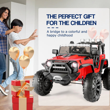 Electric Ride-On Car for Kids with Remote Control and MP3 Player - Perfect Gift for Children