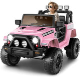 Electric Ride-On Car for Kids with Remote Control and Music Player