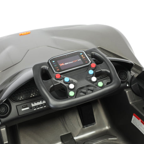 Electric Ride-on Car for Kids with Remote Control, MP3 Player, and LED Lights