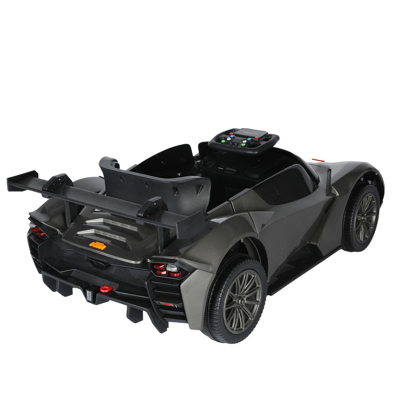 Electric Ride-on Car for Kids with Remote Control, MP3 Player, and LED Lights
