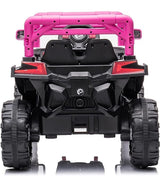 Electric Ride-On Car for Kids with Remote Control, Music, and 4 Wheels - 12V LED Edition