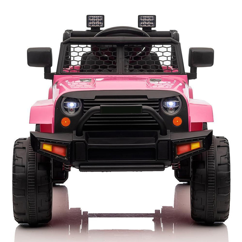 Electric Ride-On Car for Kids with Remote Control - Pink
