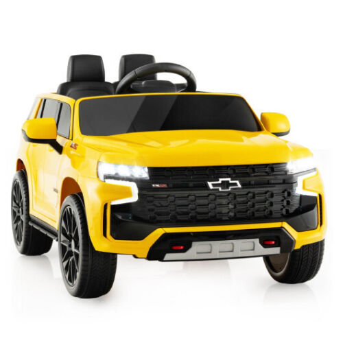 Electric Ride-On Car for Kids with Remote Control - Yellow