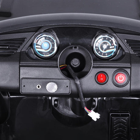 Electric Ride-On Car for Kids with Seat Belt, Music, Lights, and Remote Control