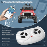 Electric Ride On Car Truck for Kids with Remote Control and LED Lights - 3 Speed Options