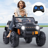 Electric Ride-On Car with Remote Control and Parent Seat - 12V Kids Toy