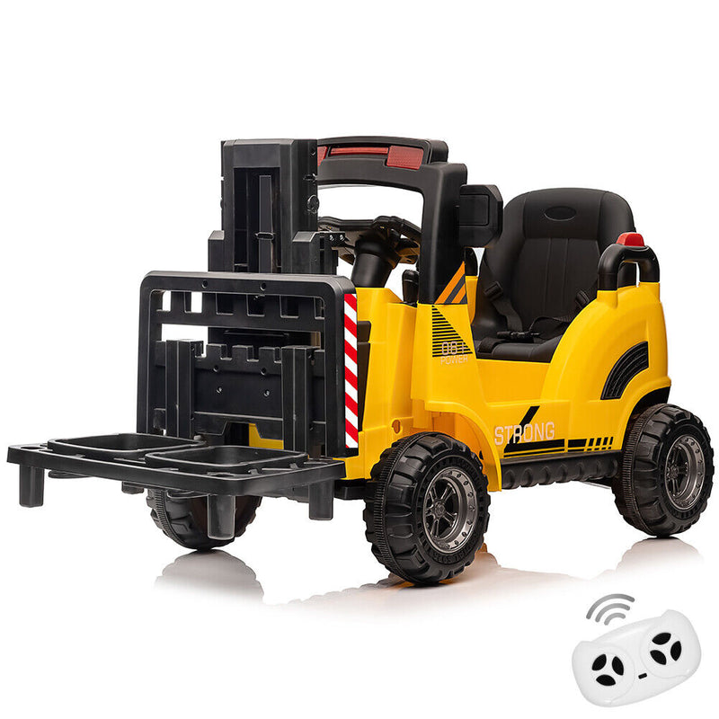 Electric Ride-On Forklift for Kids with Remote Control - 2 Speed Options for Boys and Girls