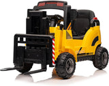 Electric Ride-On Forklift for Kids with Remote Control - 2 Speed Options for Boys and Girls