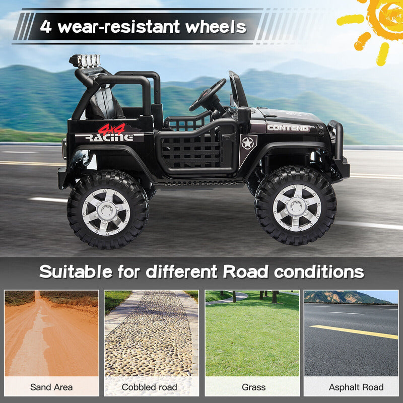 Electric Ride-On Jeep Truck Excavator ATV for Kids with Remote Control - Perfect Gift for Young Adventurers