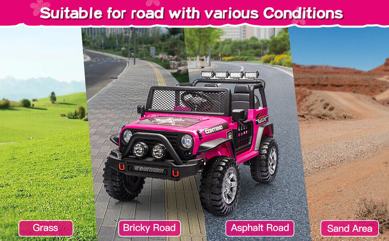 Electric Ride-On Jeep Truck Excavator ATV for Kids with Remote Control - Perfect Gift for Young Adventurers