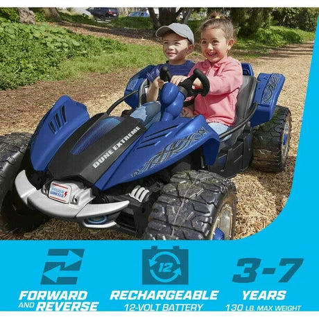 Electric Ride-On Jeep Truck for Kids with Charger - Dune Racer Extreme