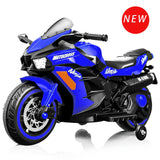 Electric Ride-On Motorbike for Kids - 12V Rechargeable 2-Wheel Car
