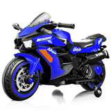 Electric Ride-On Motorbike for Kids - 12V Rechargeable 2-Wheel Car
