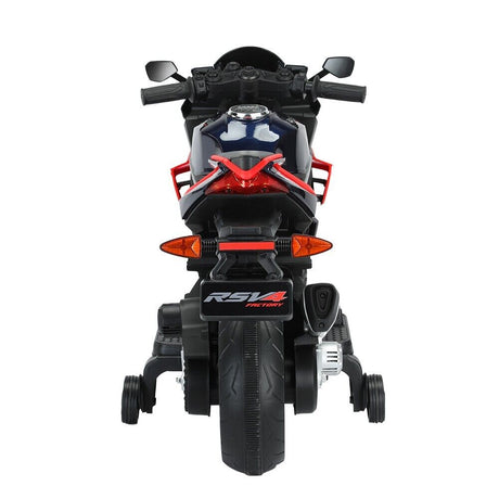 Electric Ride-On Motorbike for Kids Ages 1-4 with Bluetooth and MP3 Compatibility