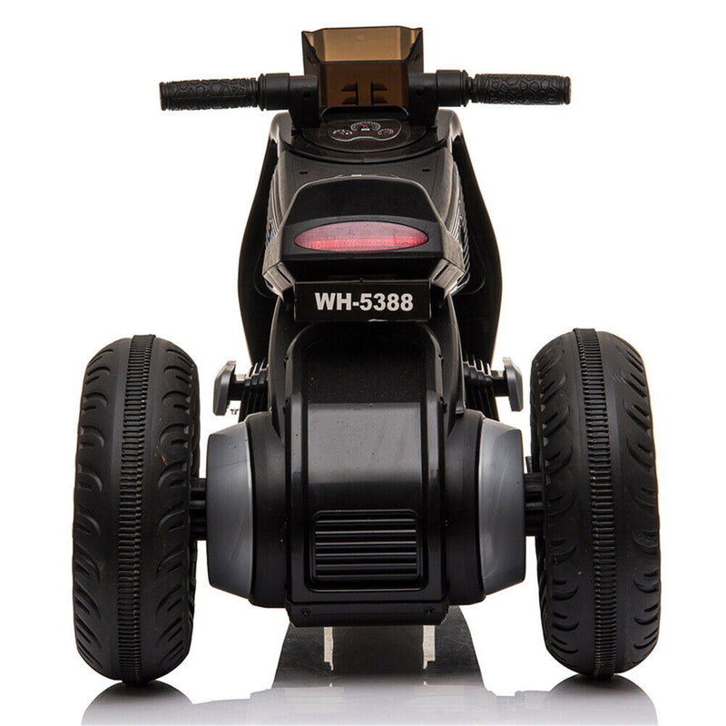Electric Ride-On Motorcycle for Kids with Music, Horn, and Headlights - 3 Wheels