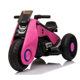 Electric Ride-On Motorcycle for Kids with Music, Horn, and Headlights - 3 Wheels