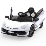 Electric Ride-On Sports Car for Kids with LED Remote Control - 12V Battery Powered