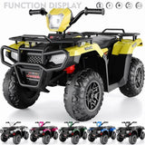 Electric Ride-On Toy Truck for Kids Ages 2-9 with 12V Battery and 4-Wheel Drive