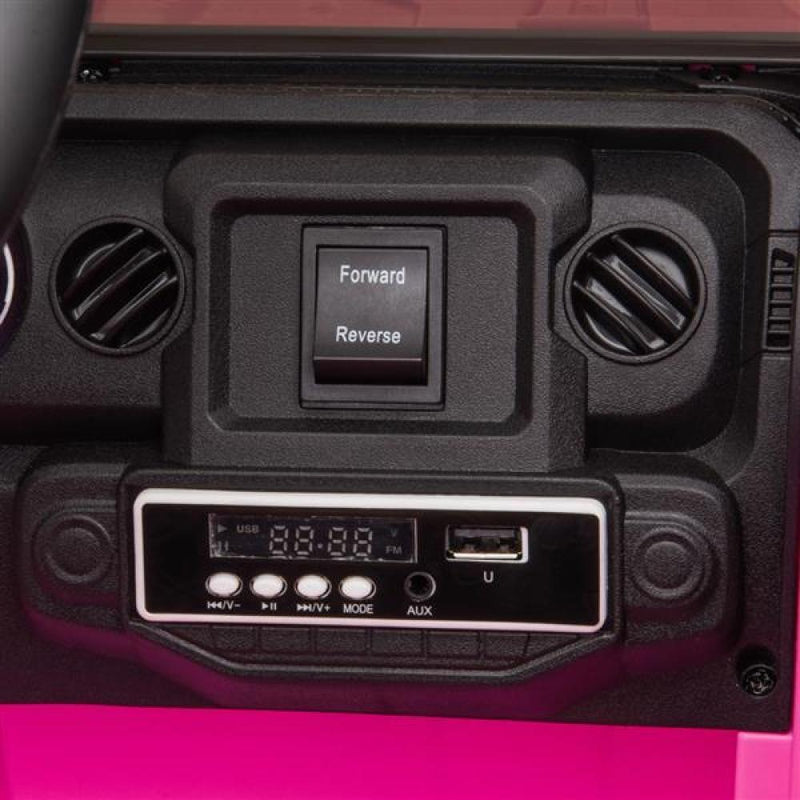 Electric Ride-On Toy Truck for Kids with Dual Drive, MP3, USB, and Remote Control - 12V