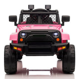 Electric Ride-On Toy Truck for Kids with Remote Control and 3 Speed Options