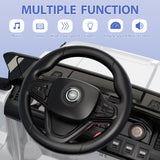Electric Ride-On Truck for Kids with 3 Speeds, LED Lights, Music, and MP3 Player