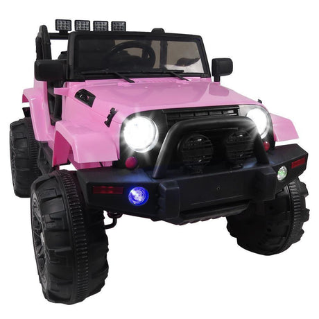 Electric Ride-On Truck for Kids with Remote Control and 3 Speed Options
