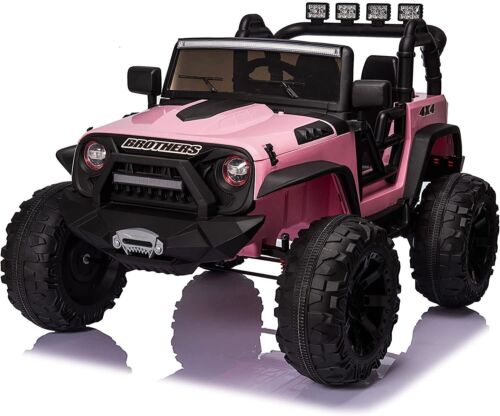 Electric Ride-On Truck for Kids with Remote Control and MP3 Player