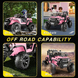 Electric Ride-On Truck for Kids with Remote Control and MP3 Player