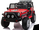 Electric Ride-On Truck for Kids with Remote Control, LED Lights, 2 Speeds, and MP3 Music